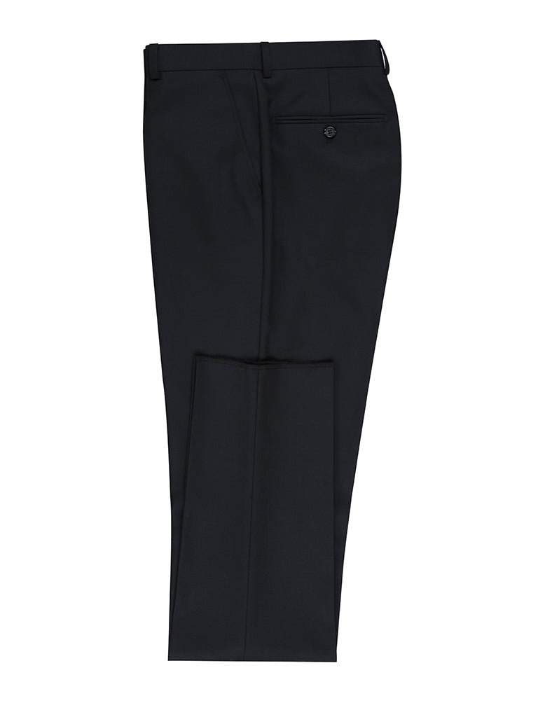 501-1SL WOOL 2 PC SUIT - BLACK