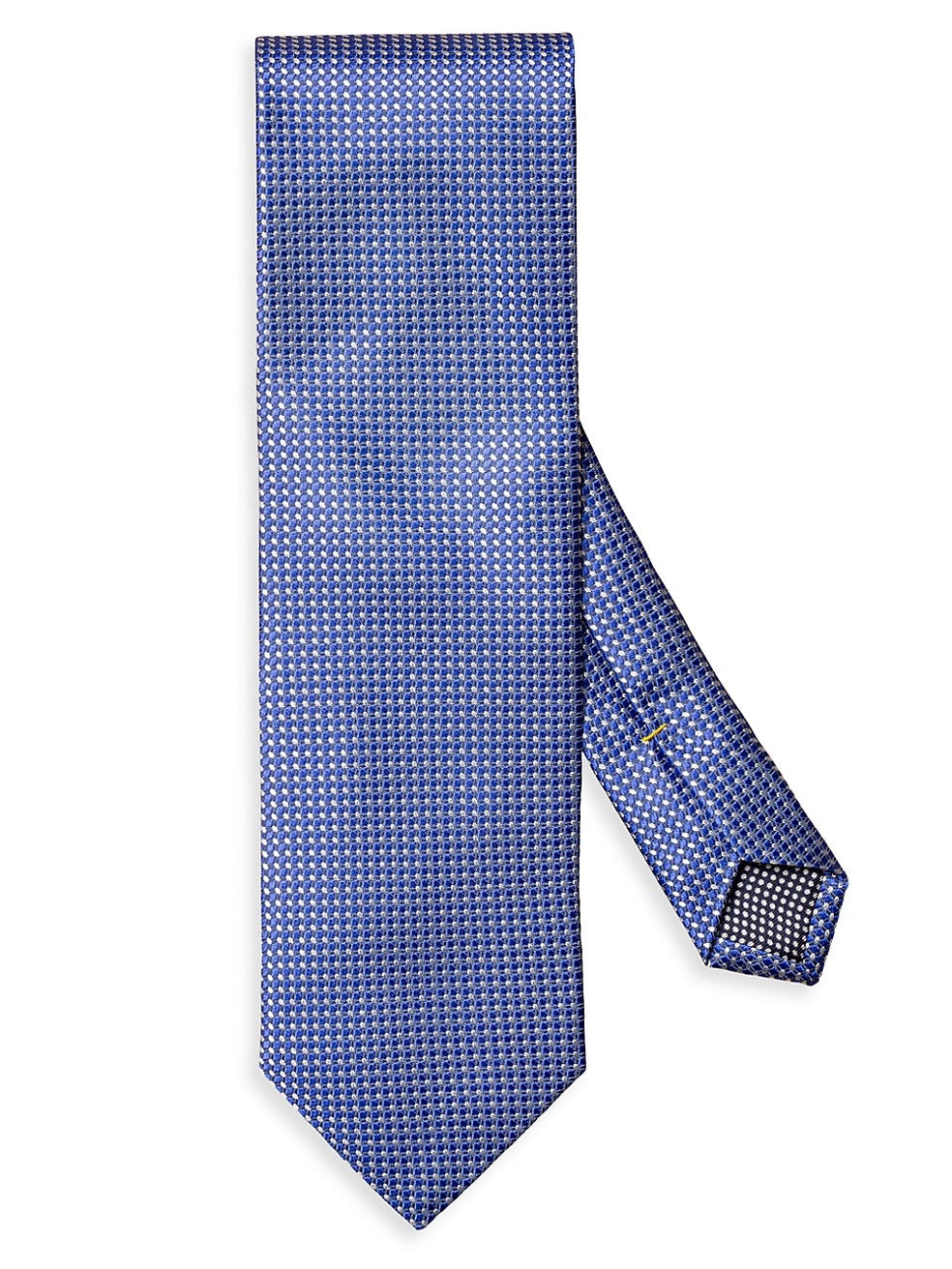 Polka Dots Blue Silk Tie
