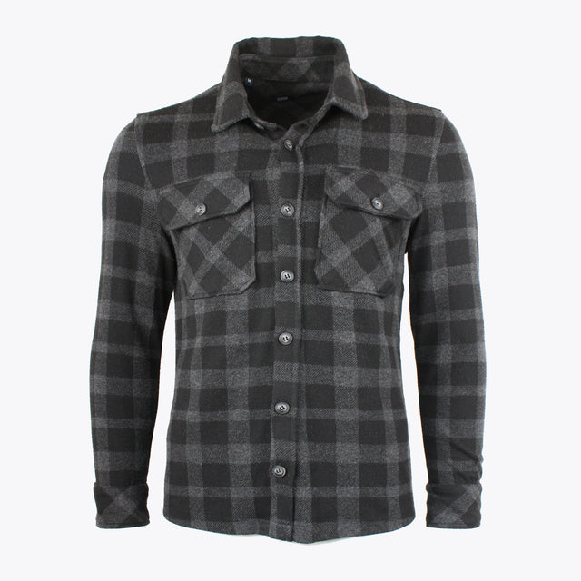 VIENNA PLAID JERSEY SHIRT