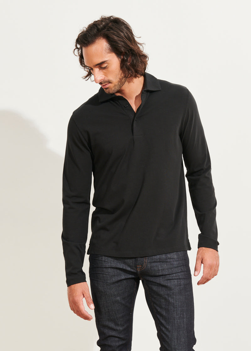 PIMA COTTON STRETCH POLO