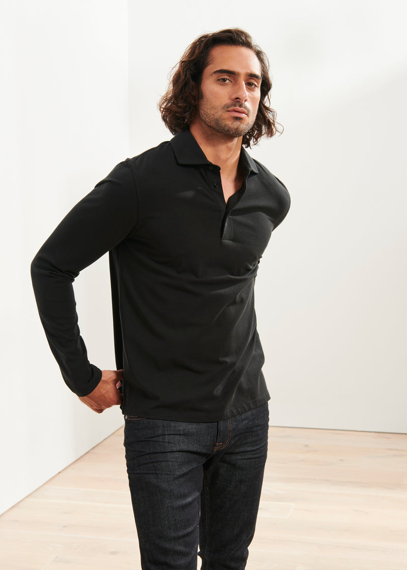 PIMA COTTON STRETCH POLO