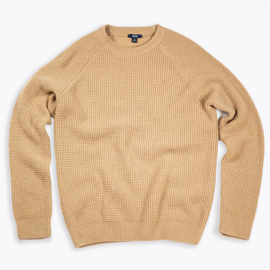 BLUERIDGE WAFFLE CREWNECK