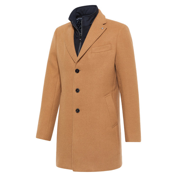 BLUE INDUSTRY - STRETCH OVERCOAT