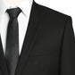 301-1SL 2 PC SUIT - BLACK