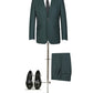 201-9SL 2 PC SUIT - FOREST GREEN
