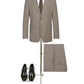 601-12SL 2 PC SUIT - WALNUT